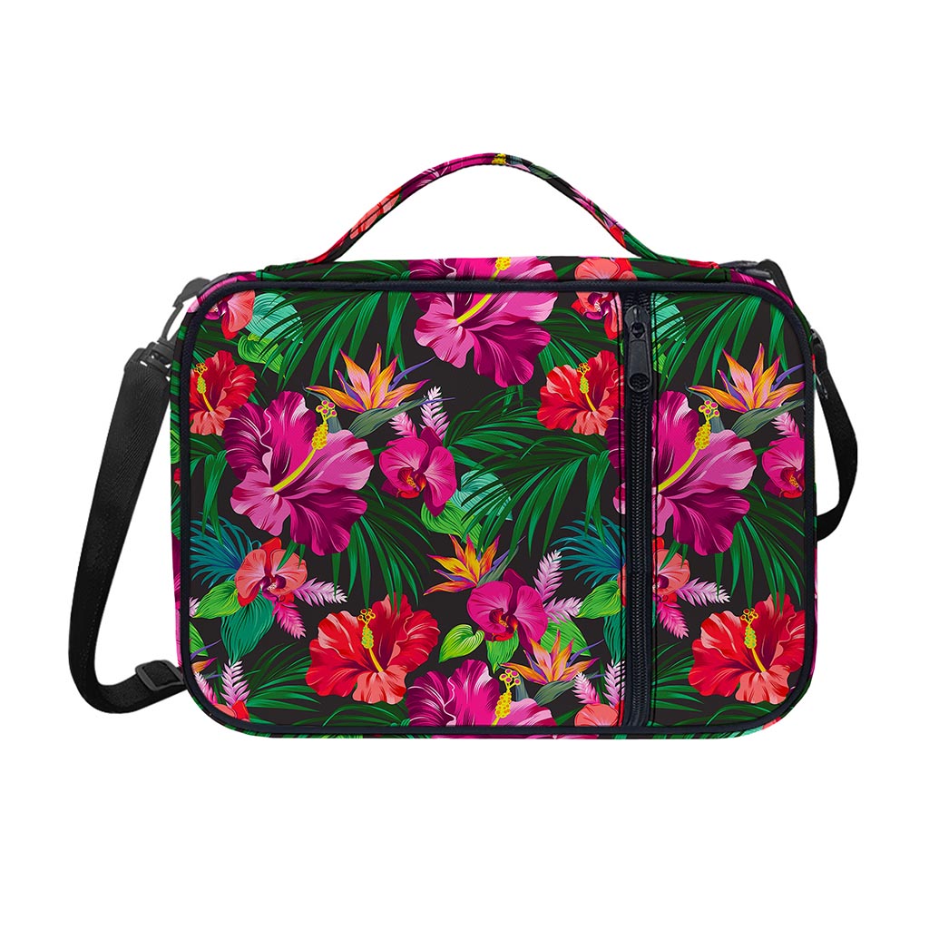 Hawaiian Floral Flowers Pattern Print Shoulder Strap Bible Bag