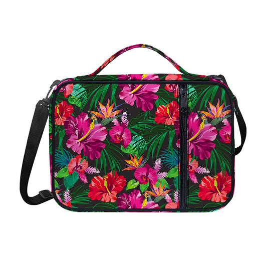 Hawaiian Floral Flowers Pattern Print Shoulder Strap Bible Bag