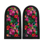 Hawaiian Floral Flowers Pattern Print Skillet Handle Cover