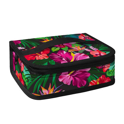 Hawaiian Floral Flowers Pattern Print Small Lunch Bag
