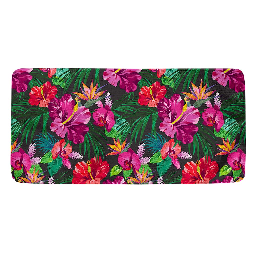 Hawaiian Floral Flowers Pattern Print Towel