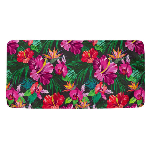 Hawaiian Floral Flowers Pattern Print Towel