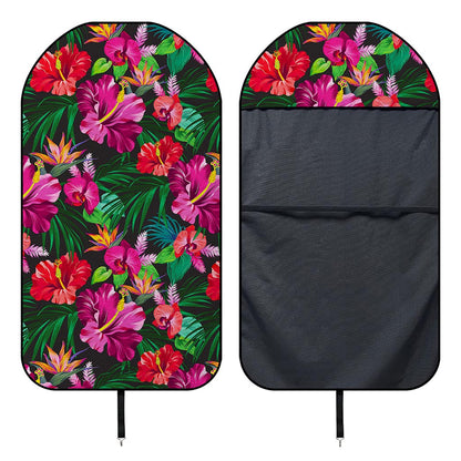 Hawaiian Floral Flowers Pattern Print Waterproof Car Seat Cover