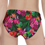 Hawaiian Floral Flowers Pattern Print Women's Panties