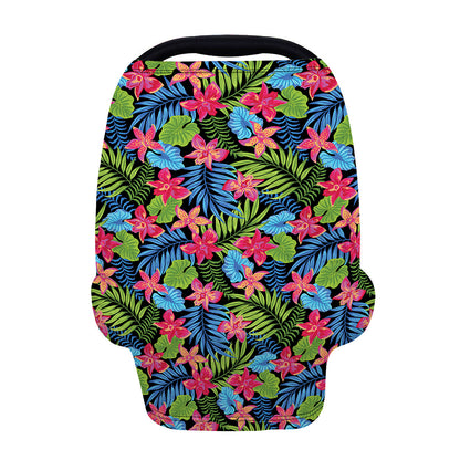 Hawaiian Floral Pattern Print Baby Seat Cover