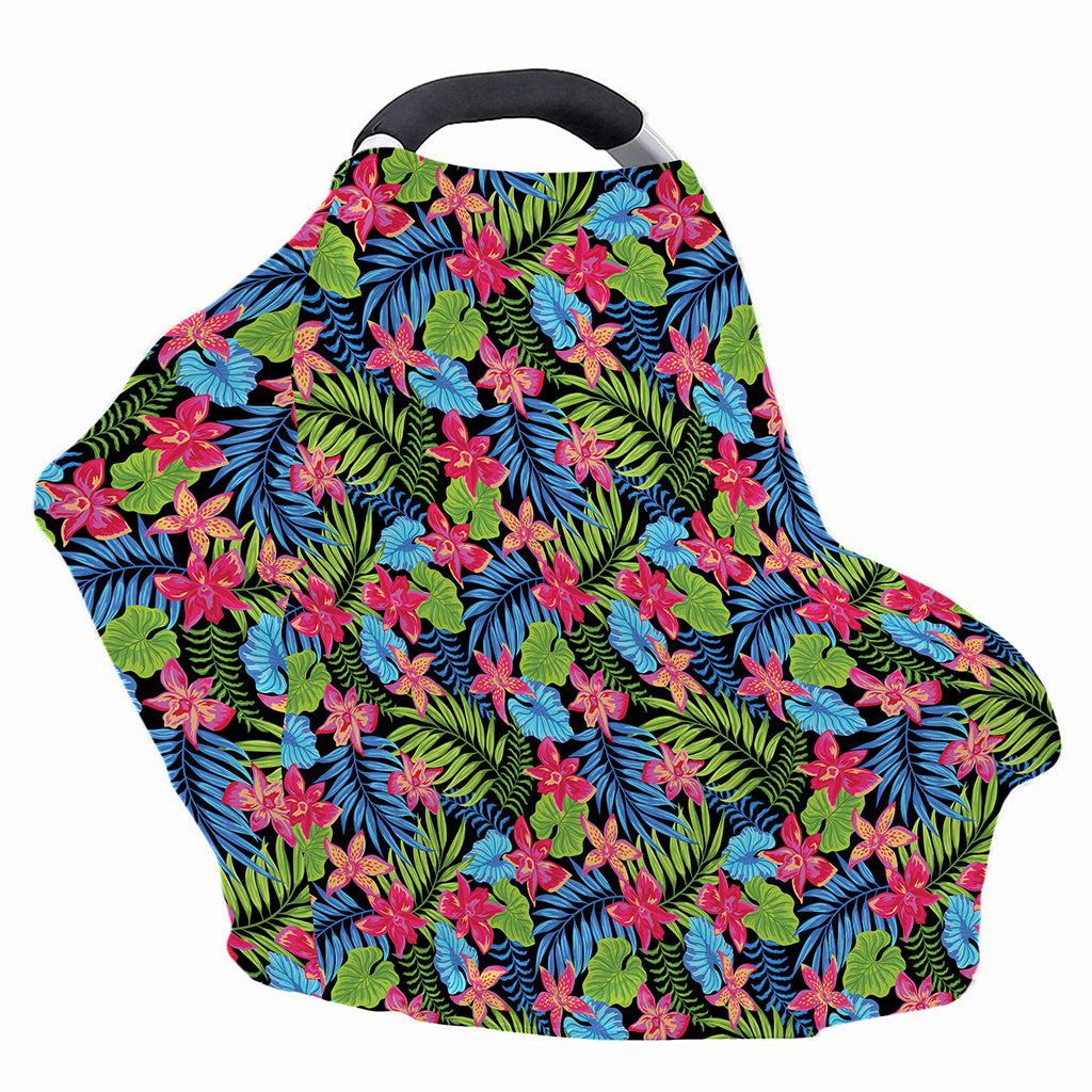 Hawaiian Floral Pattern Print Baby Seat Cover