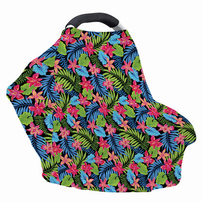 Hawaiian Floral Pattern Print Baby Seat Cover