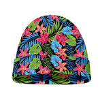 Hawaiian Floral Pattern Print Beanie