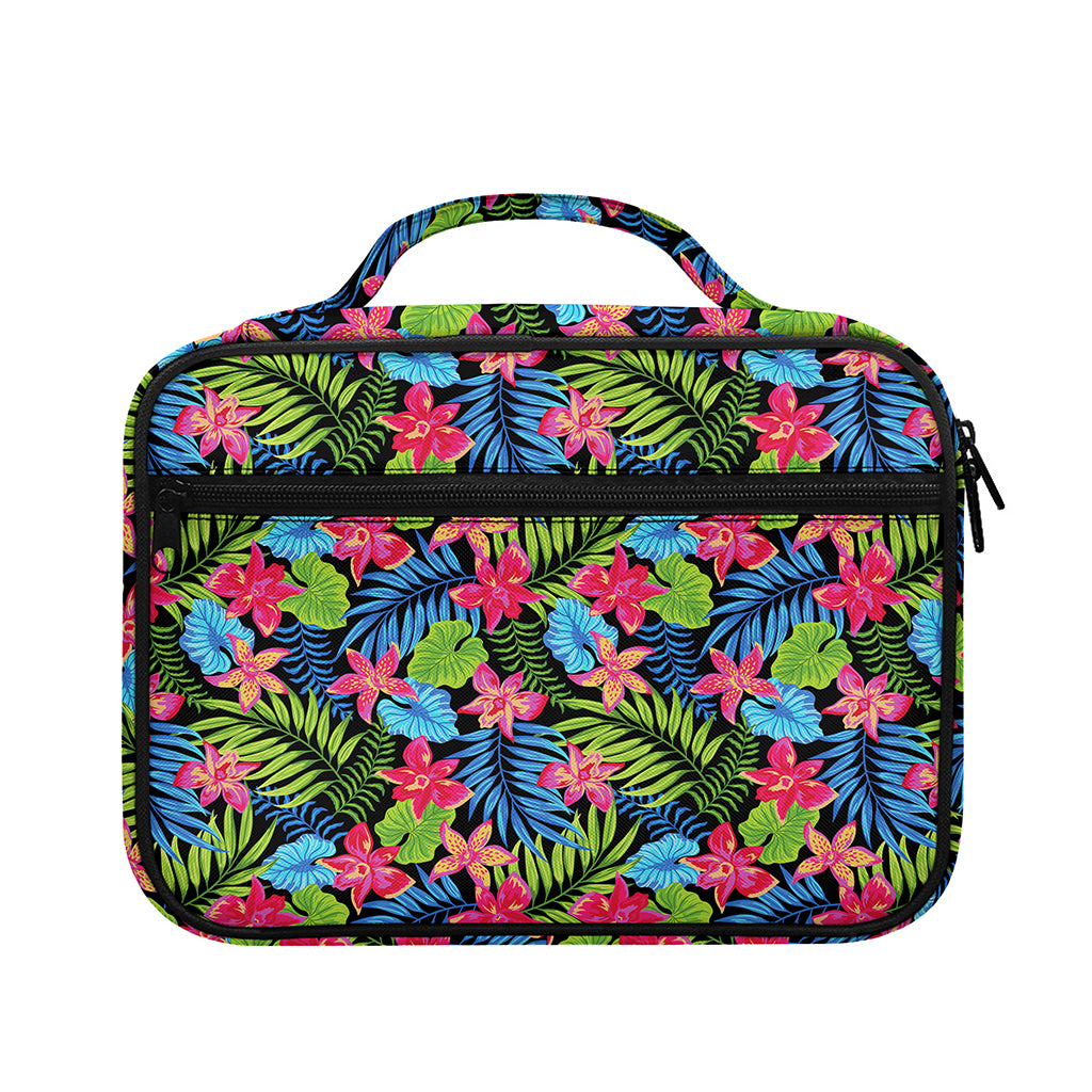 Hawaiian Floral Pattern Print Briefcase Bible Bag