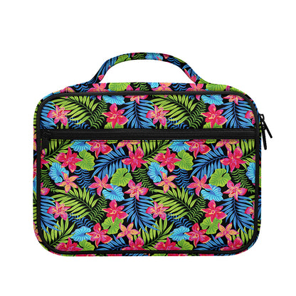 Hawaiian Floral Pattern Print Briefcase Bible Bag