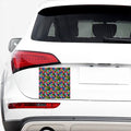 Hawaiian Floral Pattern Print Car Sticker
