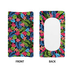 Hawaiian Floral Pattern Print Changing Pad Cover