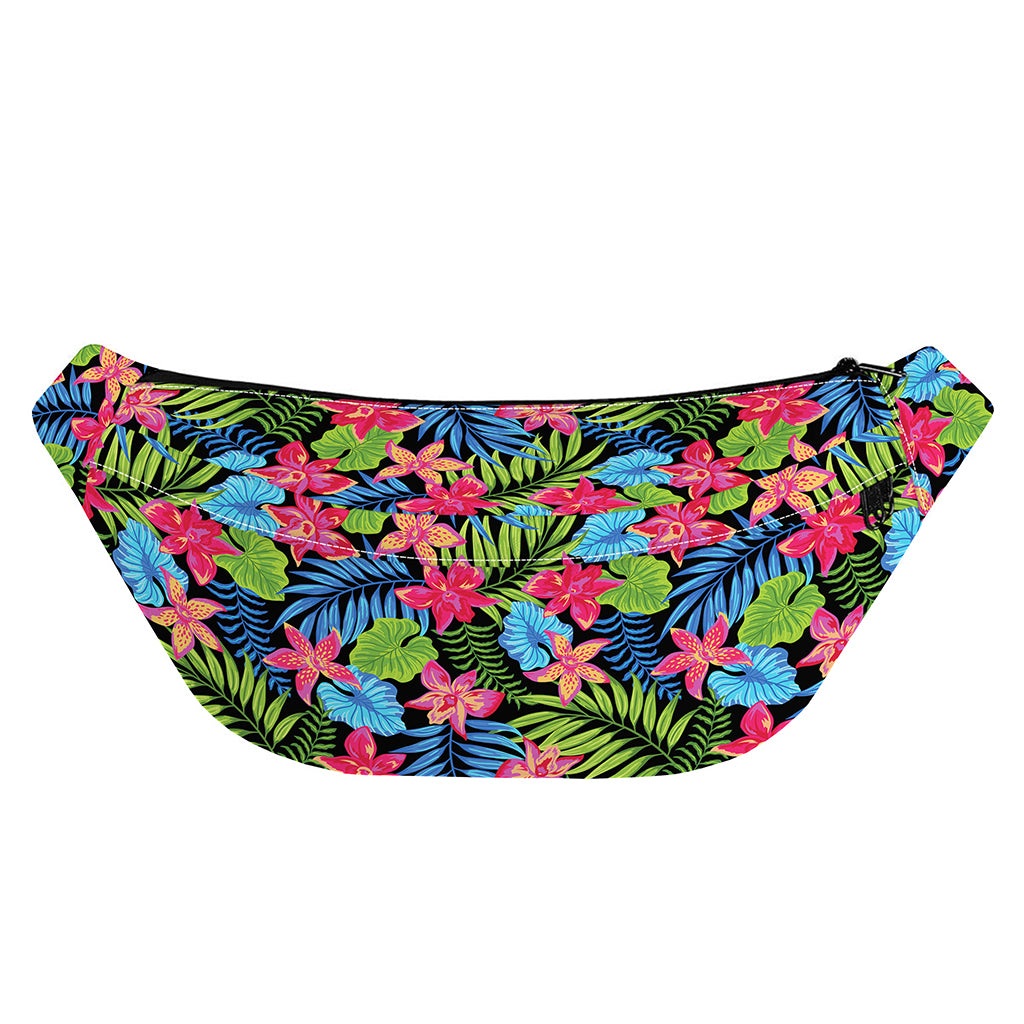 Hawaiian Floral Pattern Print Fanny Pack