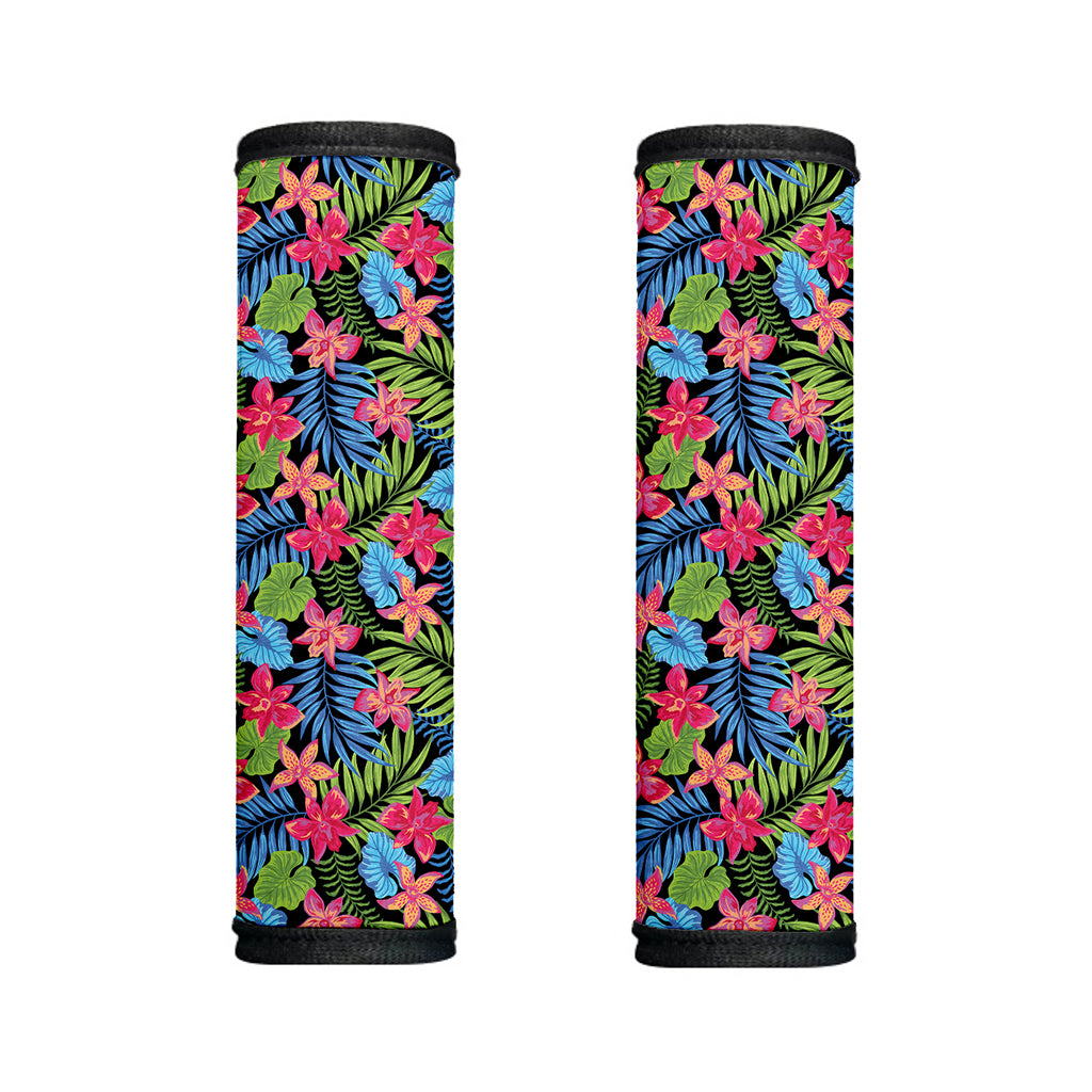 Hawaiian Floral Pattern Print Handle Covers
