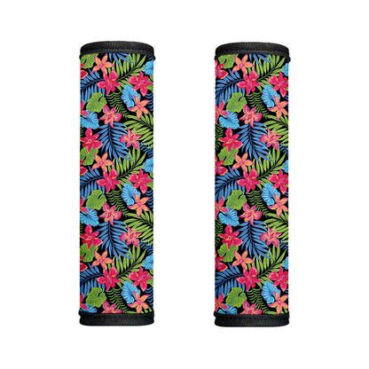 Hawaiian Floral Pattern Print Handle Covers