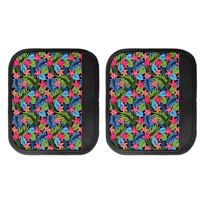 Hawaiian Floral Pattern Print Handle Covers