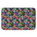 Hawaiian Floral Pattern Print Indoor Door Mat