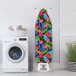 Hawaiian Floral Pattern Print Ironing Board Cover