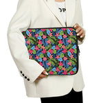 Hawaiian Floral Pattern Print Laptop Sleeve