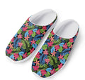 Hawaiian Floral Pattern Print Mesh Casual Shoes