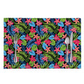 Hawaiian Floral Pattern Print Placemat