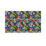 Hawaiian Floral Pattern Print Polyester Flag