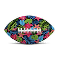 Hawaiian Floral Pattern Print Rugby Ball