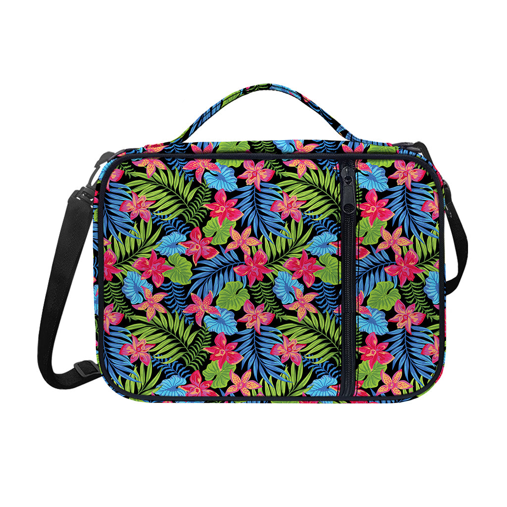 Hawaiian Floral Pattern Print Shoulder Strap Bible Bag