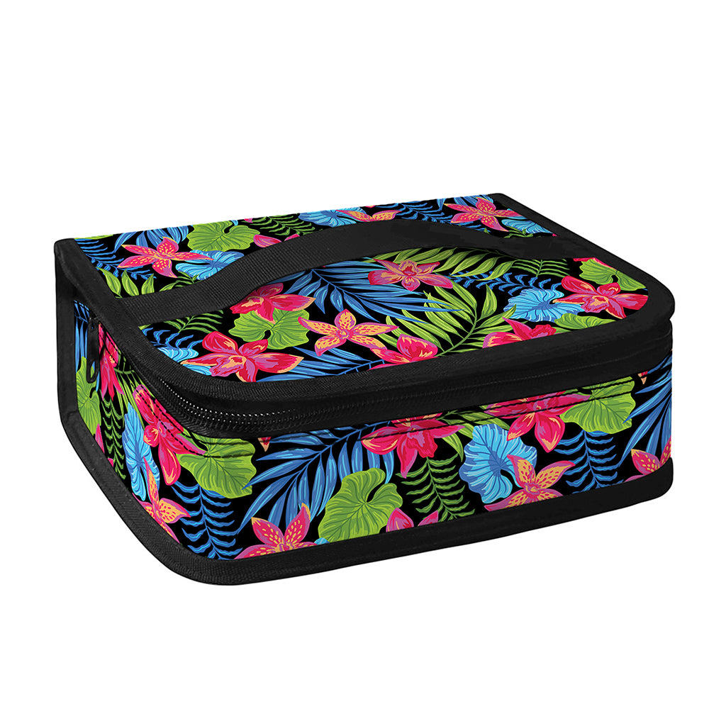 Hawaiian Floral Pattern Print Small Lunch Bag