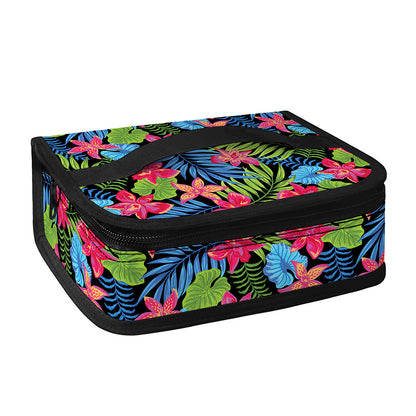 Hawaiian Floral Pattern Print Small Lunch Bag