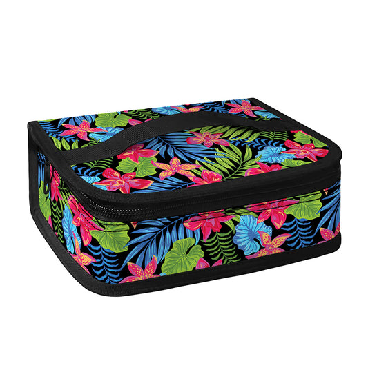 Hawaiian Floral Pattern Print Small Lunch Bag