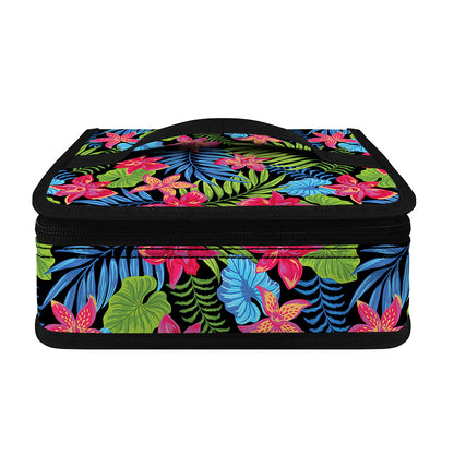 Hawaiian Floral Pattern Print Small Lunch Bag
