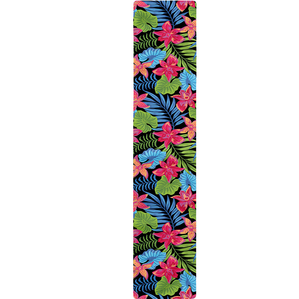 Hawaiian Floral Pattern Print Table Runner