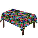 Hawaiian Floral Pattern Print Tablecloth