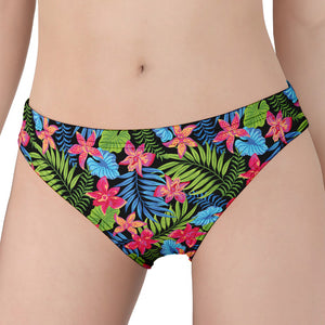 Hawaiian Floral Pattern Print Women's Panties