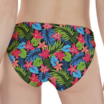 Hawaiian Floral Pattern Print Women's Panties