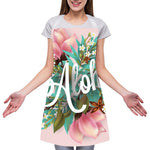 Hawaiian Flower Aloha Print Adjustable Apron