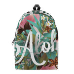 Hawaiian Flower Aloha Print Backpack