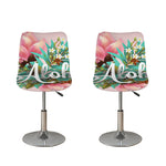 Hawaiian Flower Aloha Print Bar Stool Covers
