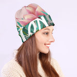 Hawaiian Flower Aloha Print Beanie