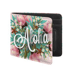 Hawaiian Flower Aloha Print Bifold Wallet
