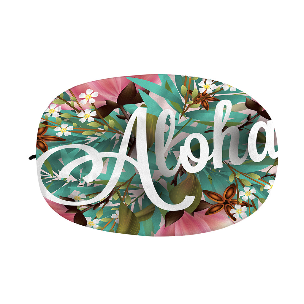 Hawaiian Flower Aloha Print Car Side Mirror Covers