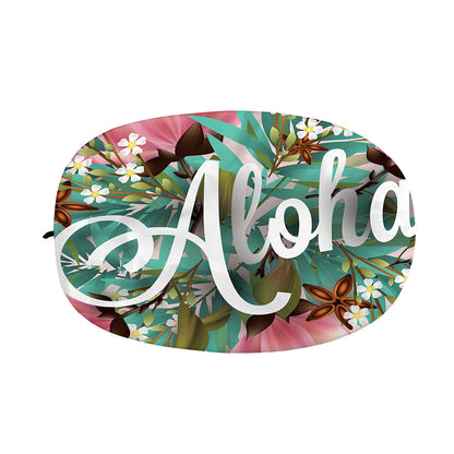 Hawaiian Flower Aloha Print Car Side Mirror Covers