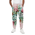 Hawaiian Flower Aloha Print Cotton Sweatpants