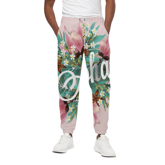 Hawaiian Flower Aloha Print Cotton Pants
