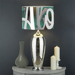 Hawaiian Flower Aloha Print Drum Lamp Shade