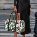Hawaiian Flower Aloha Print Duffle Bag