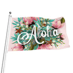 Hawaiian Flower Aloha Print Flag