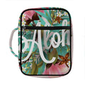 Hawaiian Flower Aloha Print Front Pocket Bible Bag