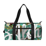 Hawaiian Flower Aloha Print Gym Bag